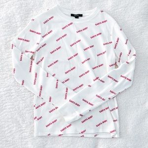 Forever 21 | Santa Baby Long Sleeve Sweater